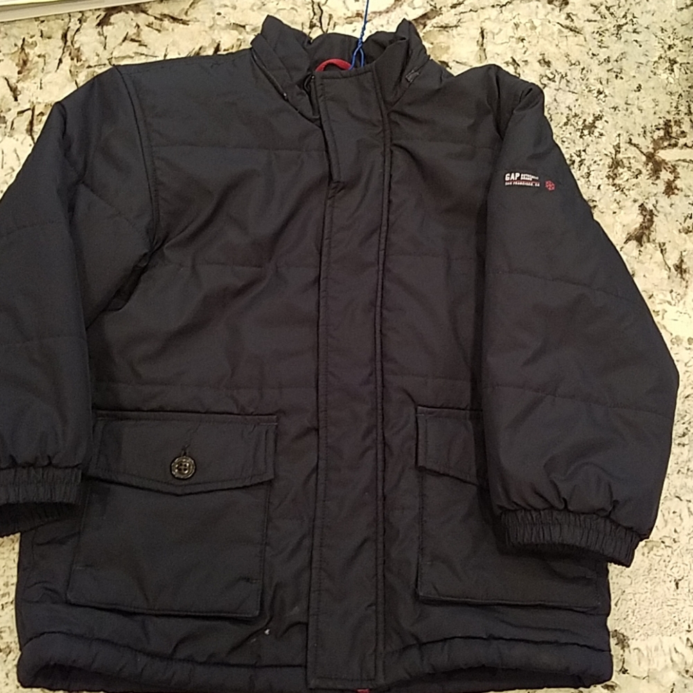 GAP Boys Navy Zipper Jacket Size 5T
